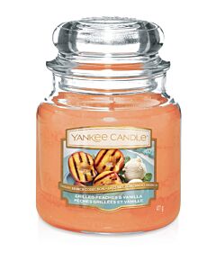 Yankee Candle Grilled Peaches and Vanilla Medium Jar
